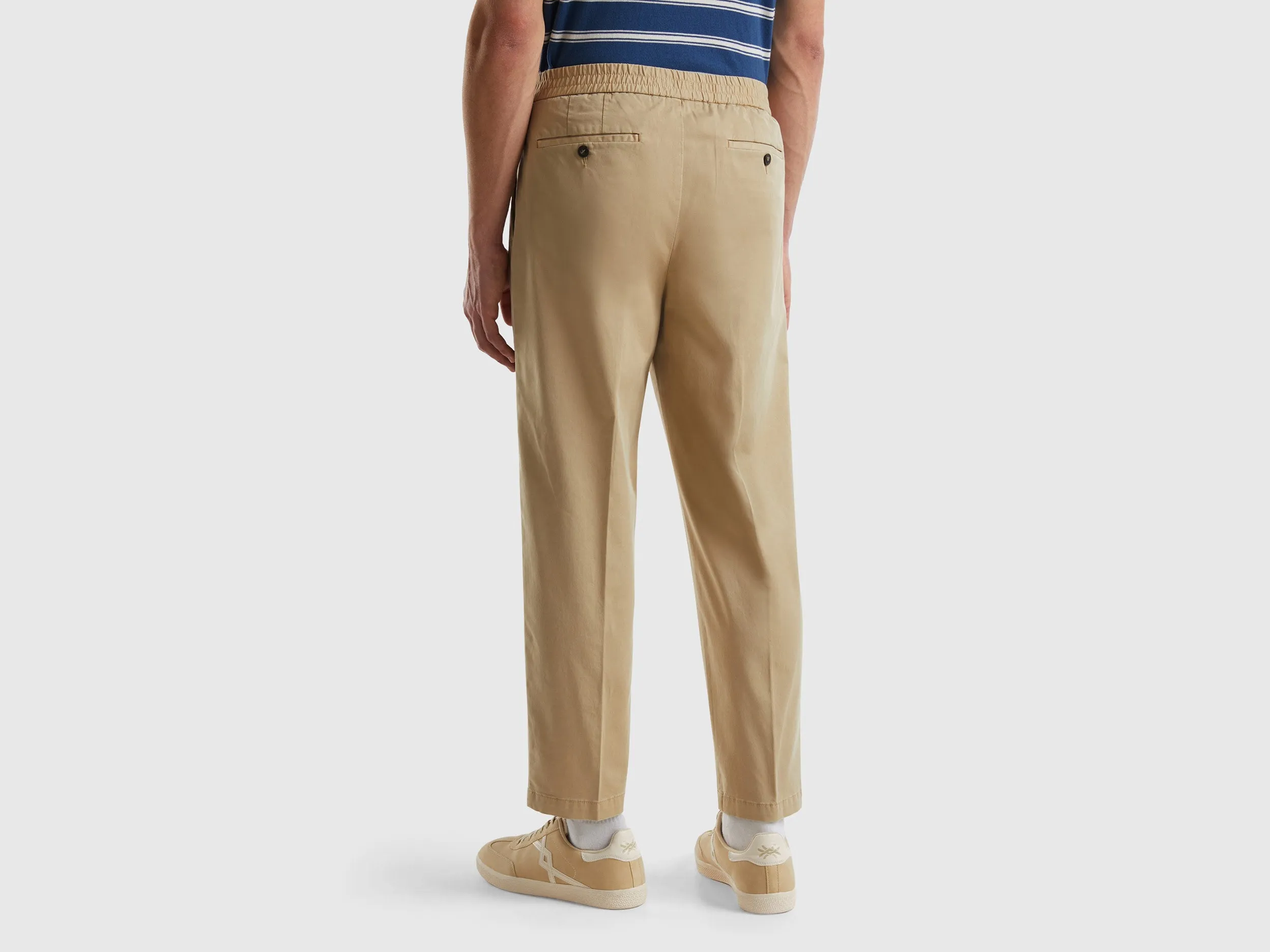 Solid Regular Fit Trousers
