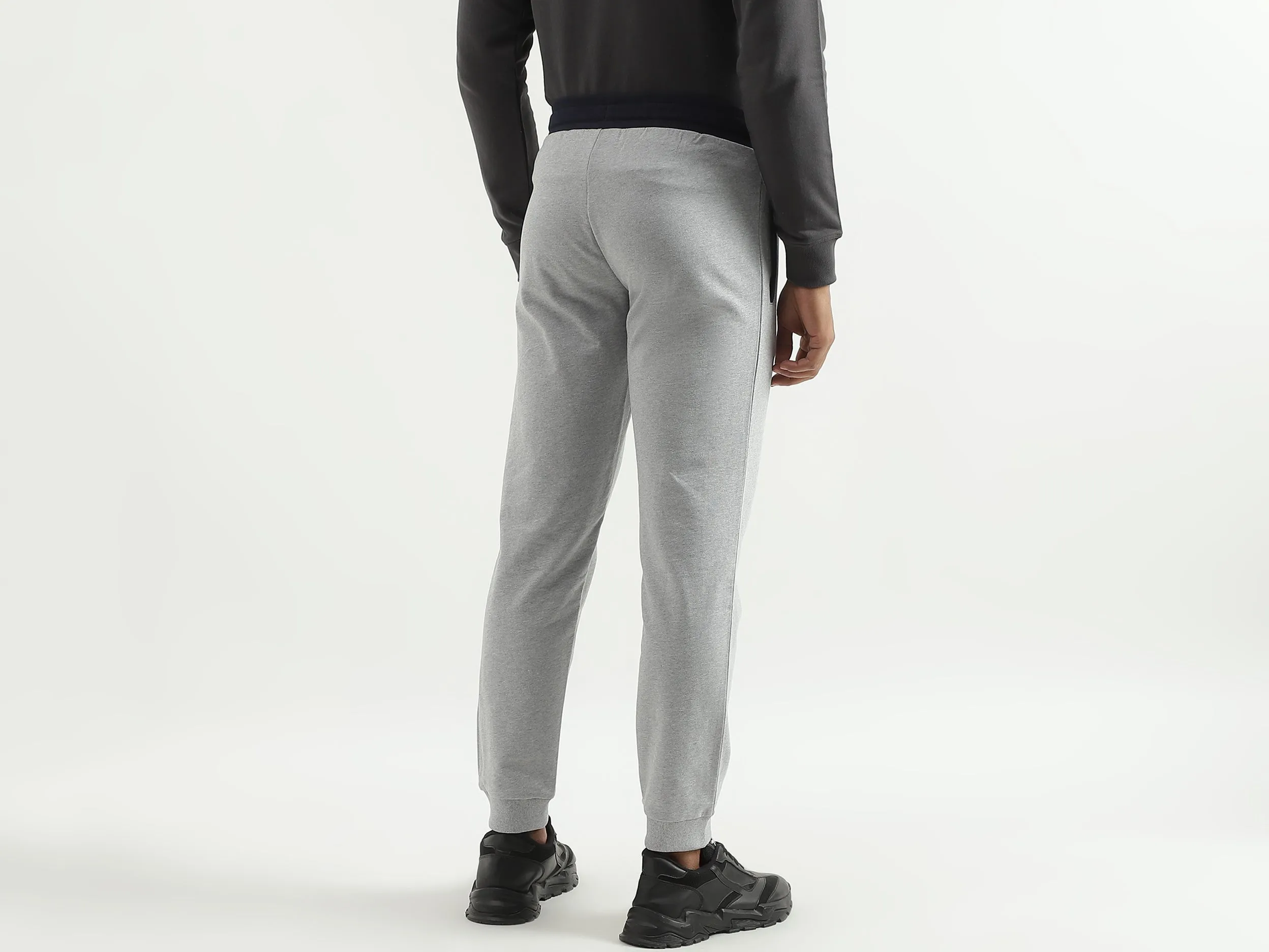 Solid Regular Fit Trousers
