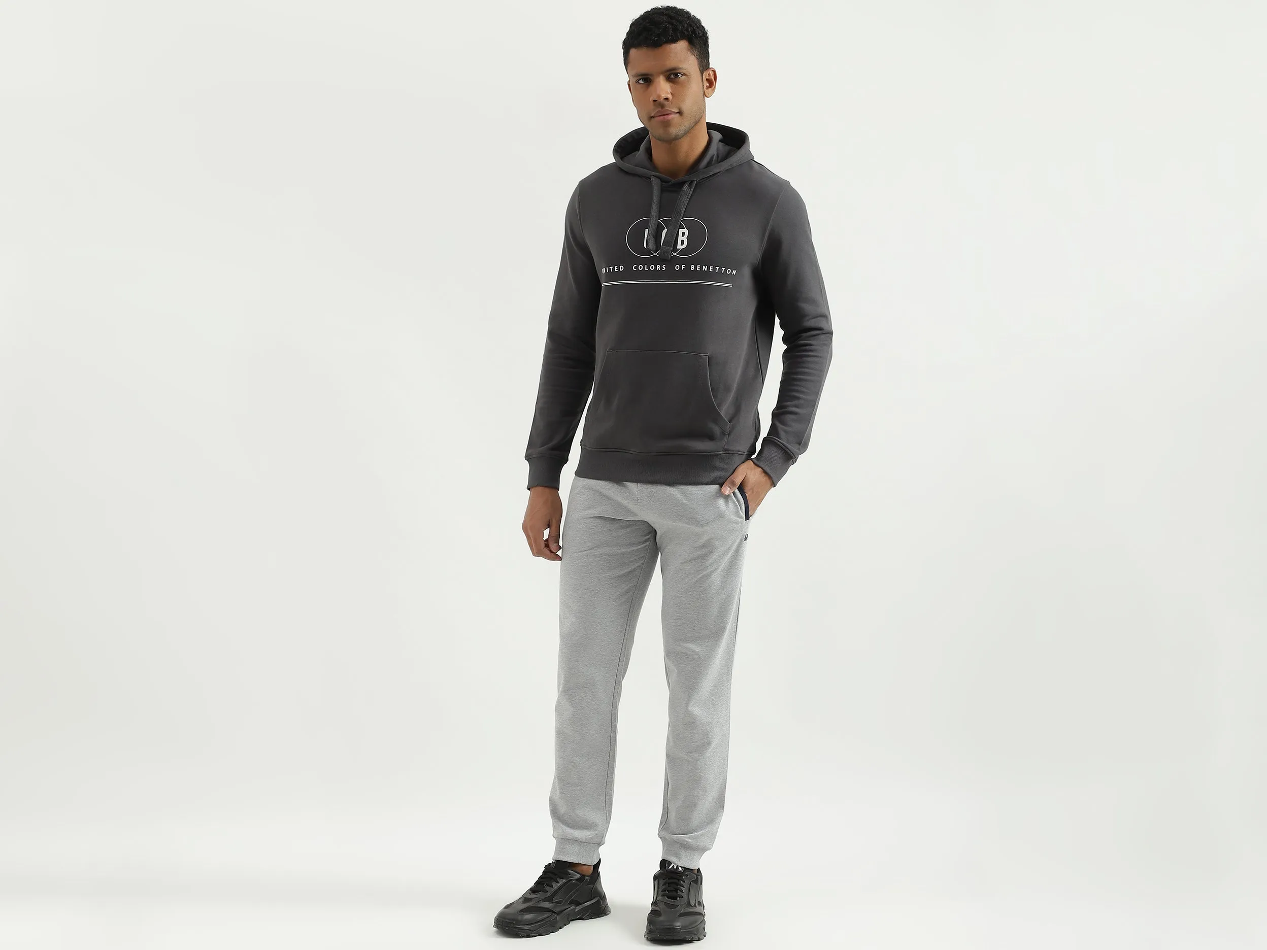 Solid Regular Fit Trousers