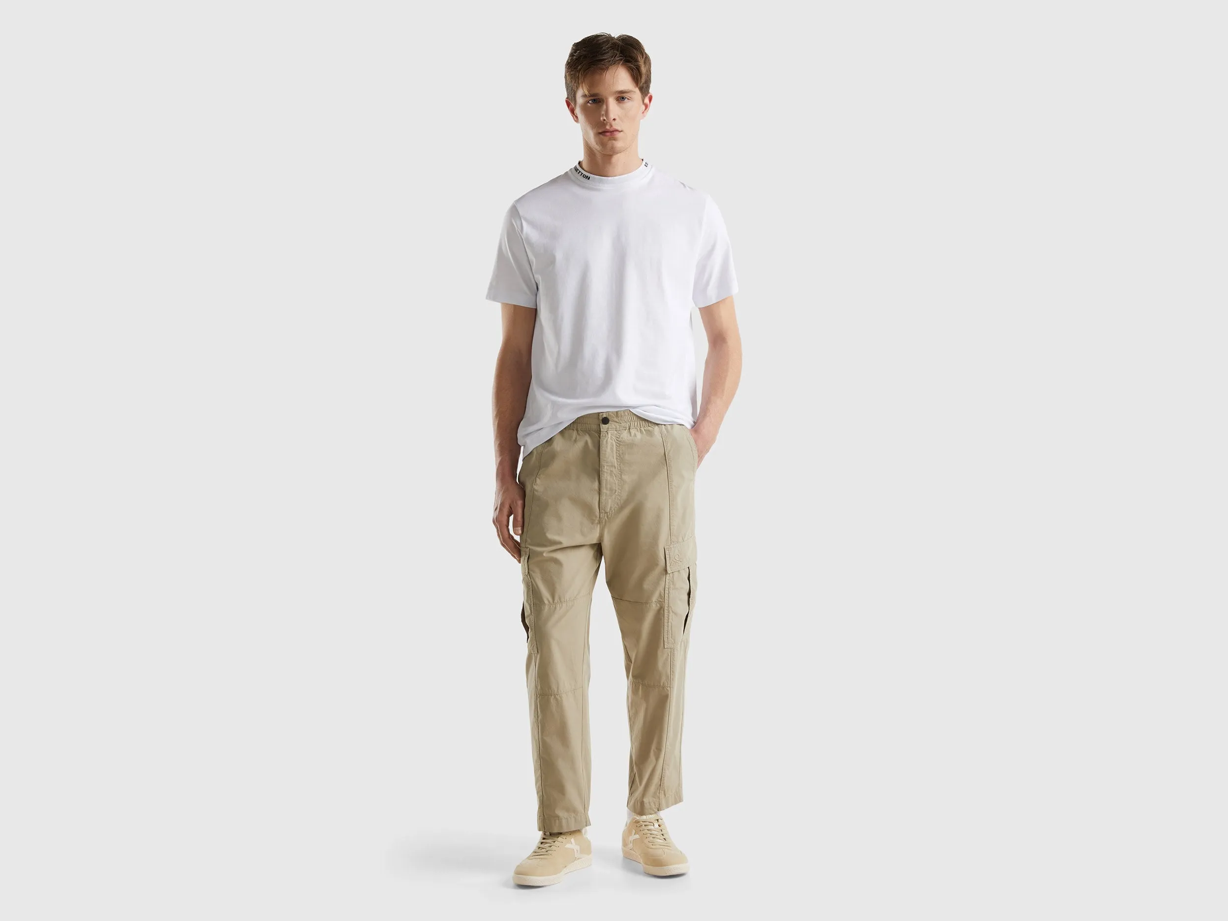 Solid Regular Fit Trousers