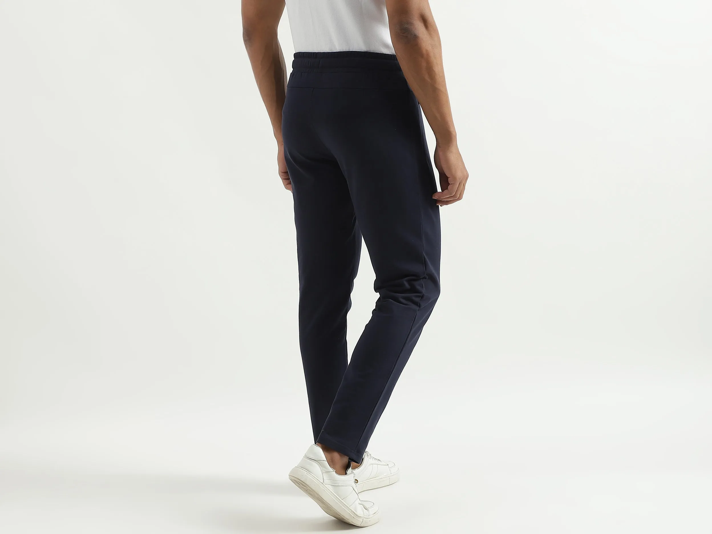 Solid Regular Fit Trousers