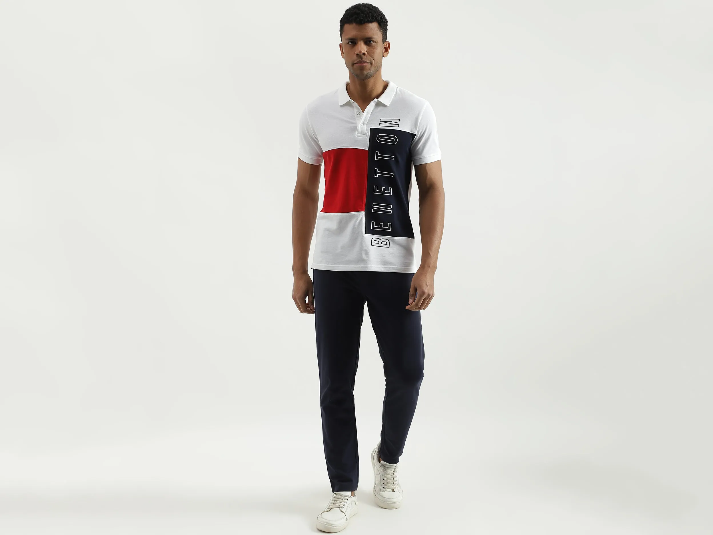 Solid Regular Fit Trousers
