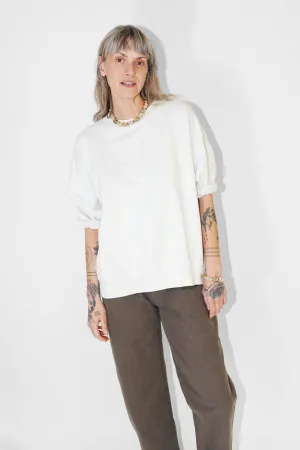 Stanza Sweatshirt in Dirty White