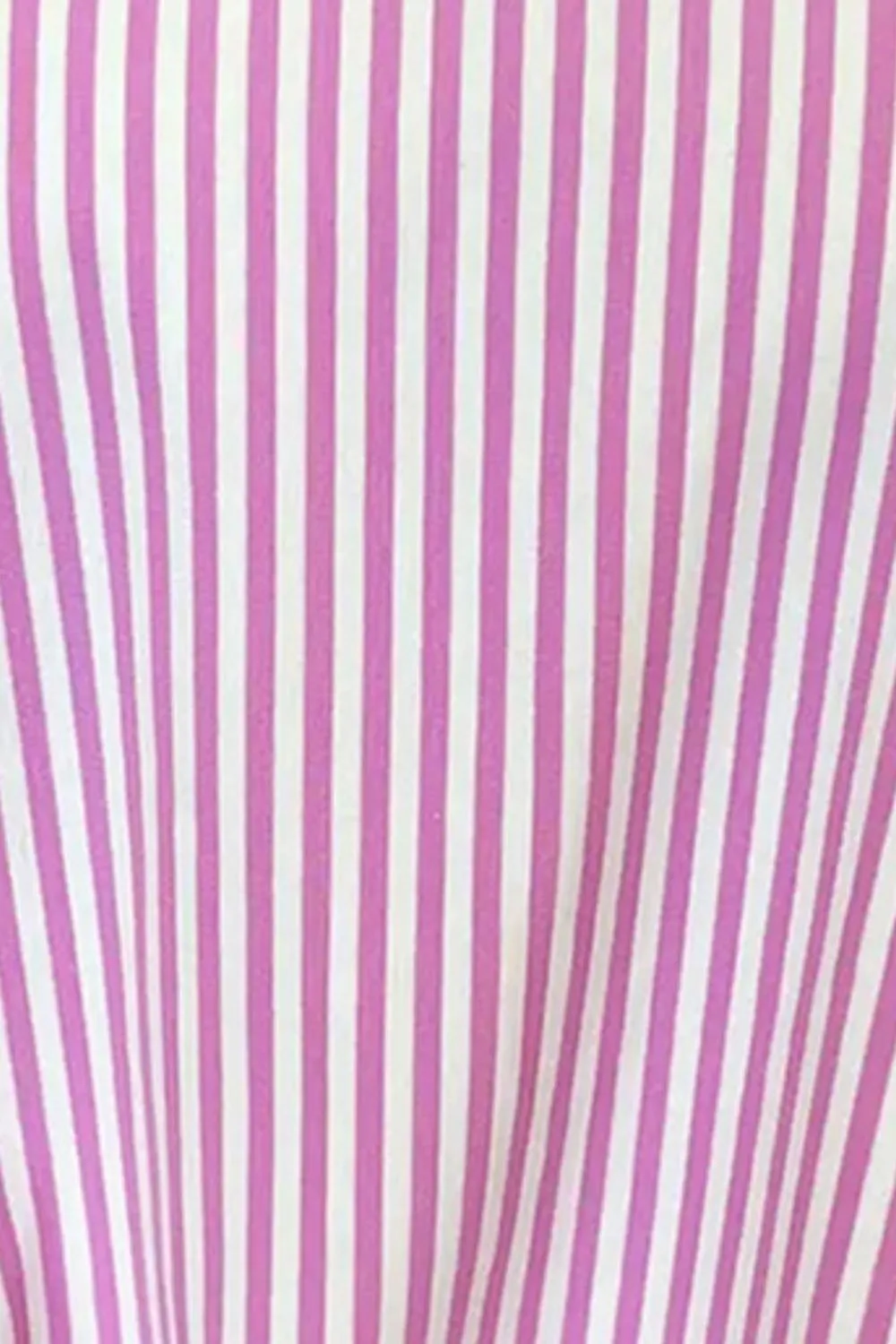 Striped Round Neck Three-Quarter Sleeve T-Shirt S-XL