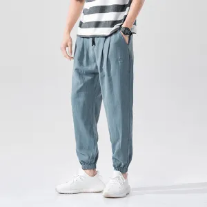 Summer Thin Loose Trousers Men'S Casual Trousers