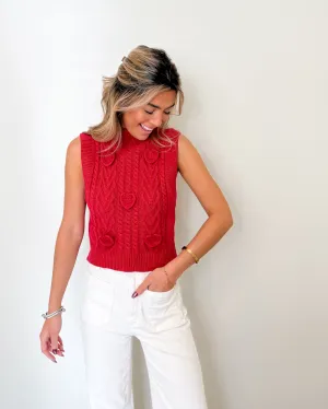 Sweetheart Sweater Top