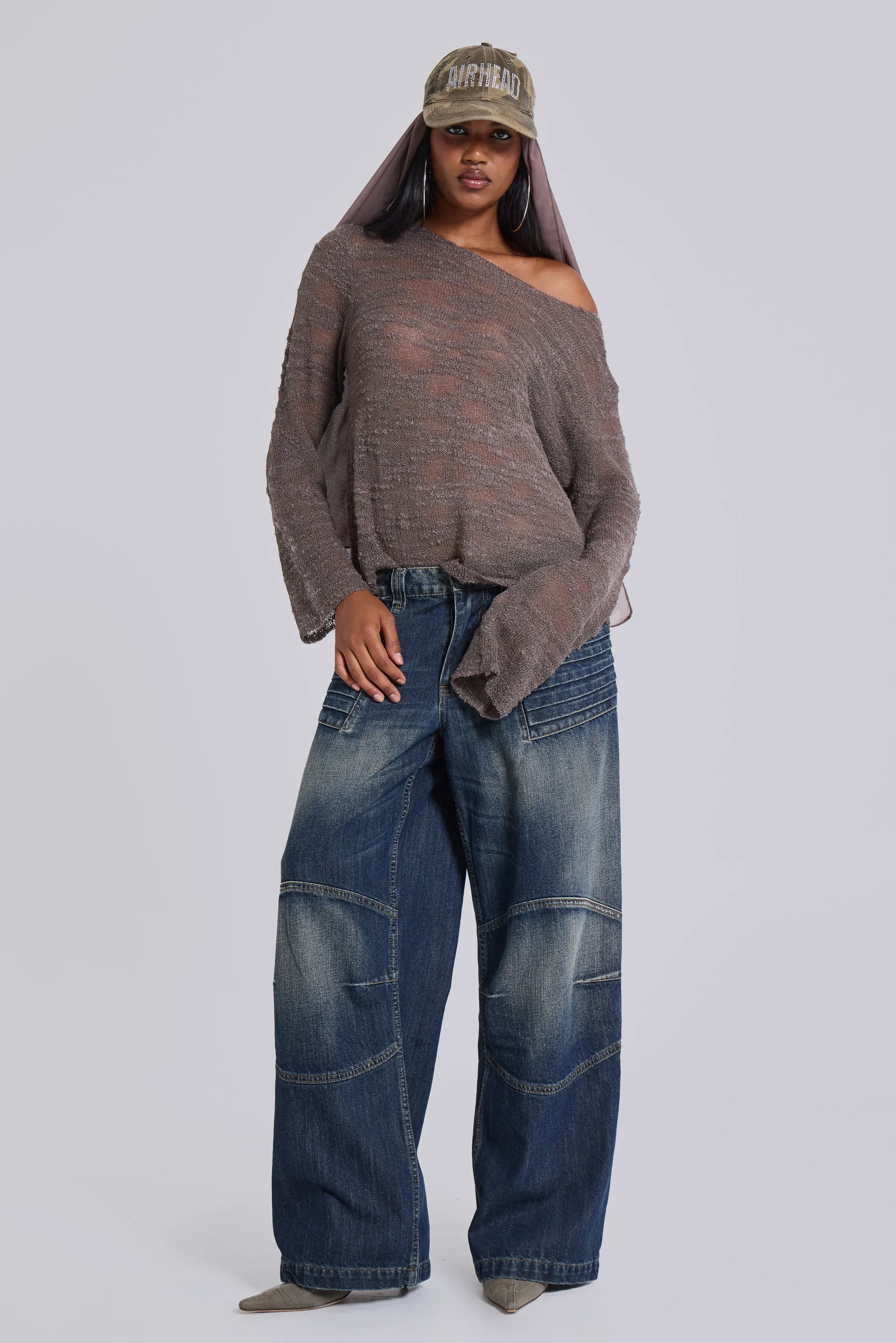 Taupe Stray Knit
