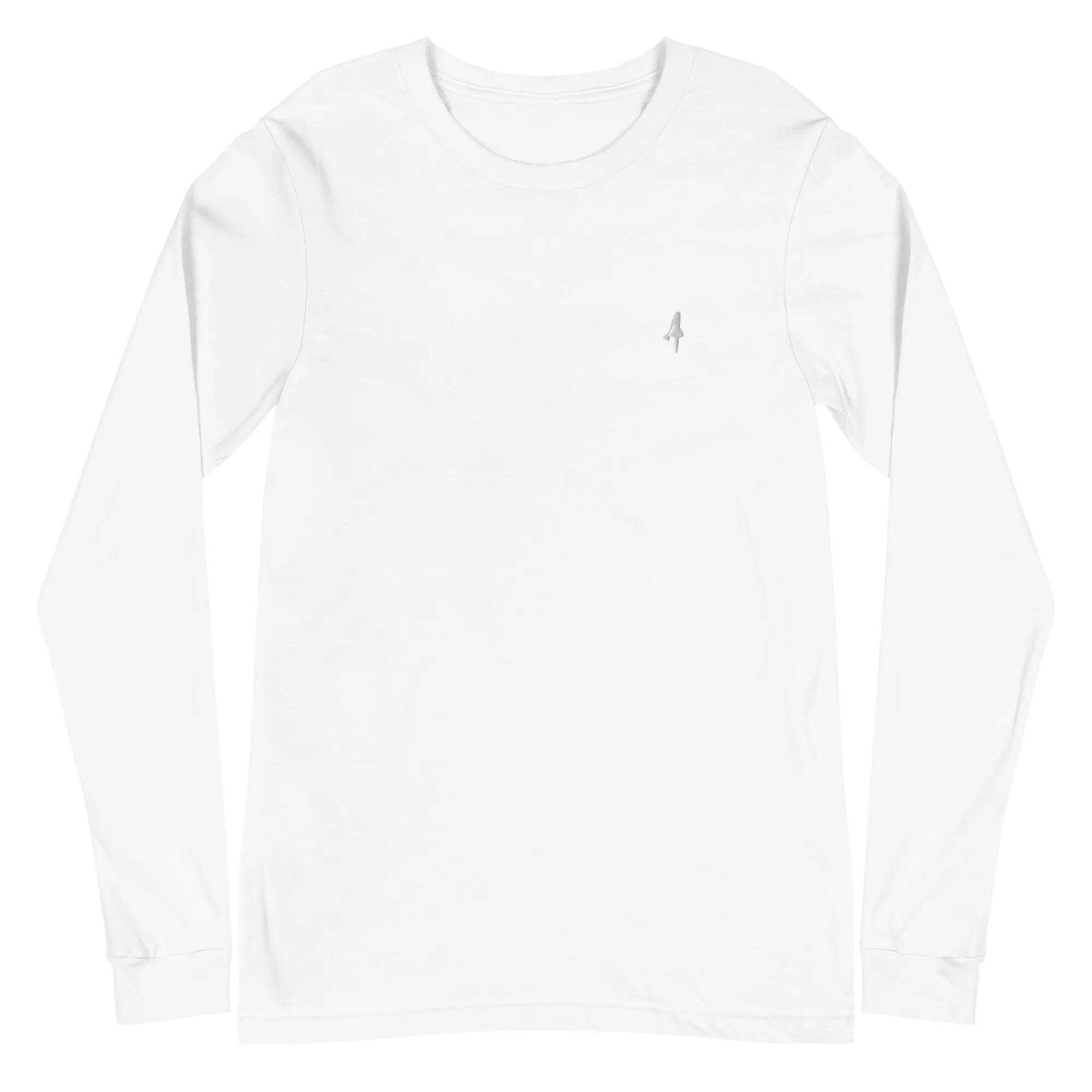 The Aira Collection Embroidered Logo Long Sleeve Tee