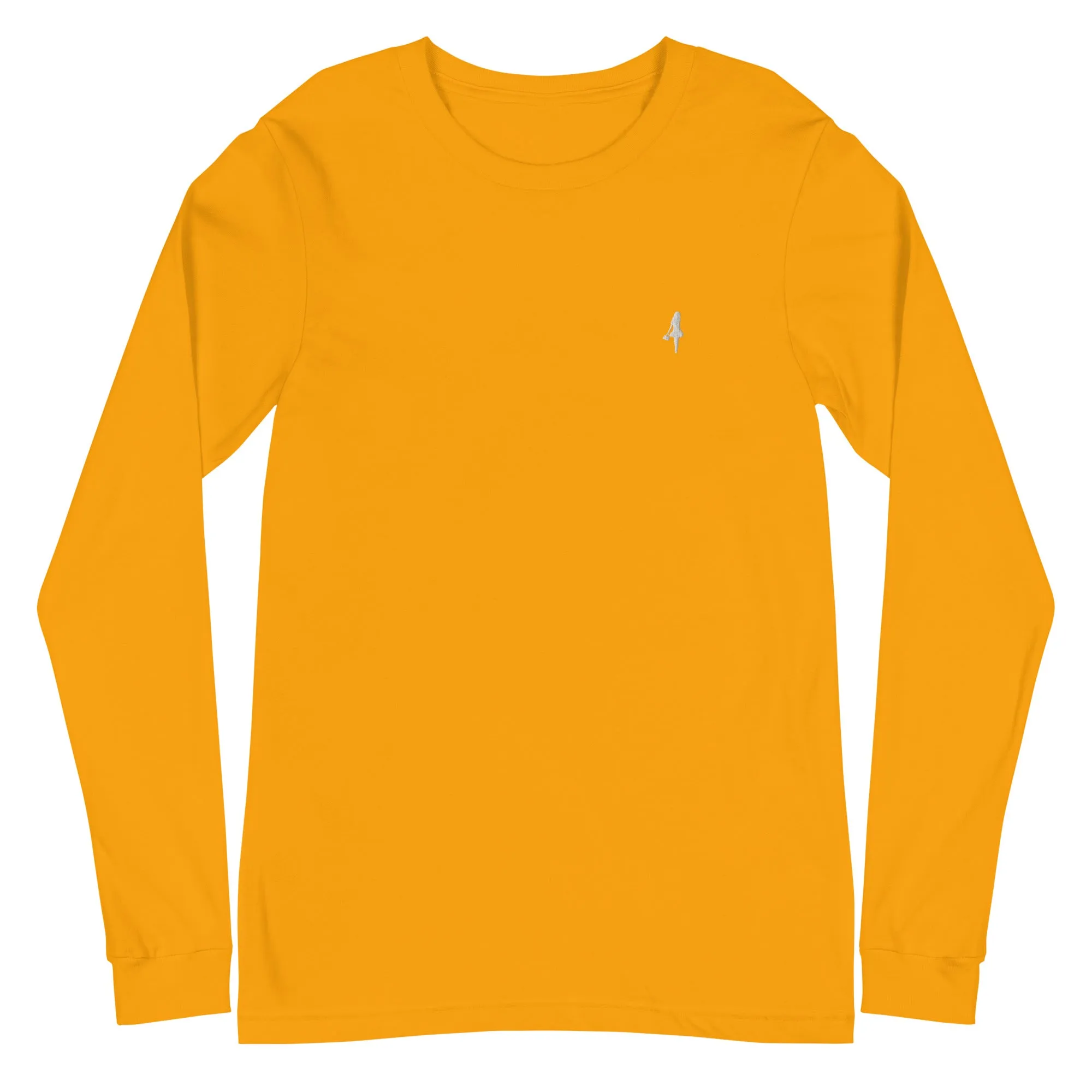 The Aira Collection Embroidered Logo Long Sleeve Tee