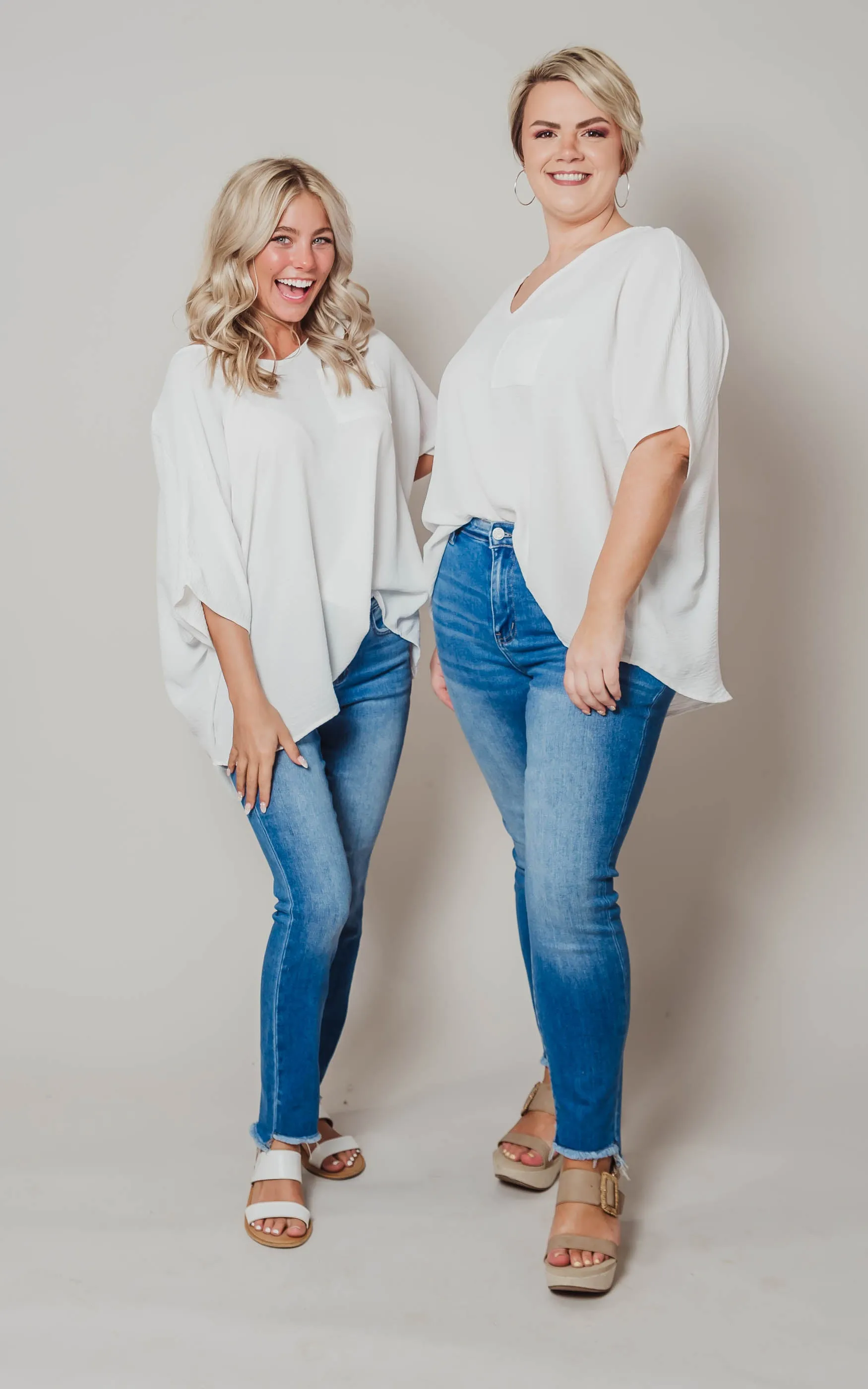 The Jessica Oversized Blouse - Final Sale