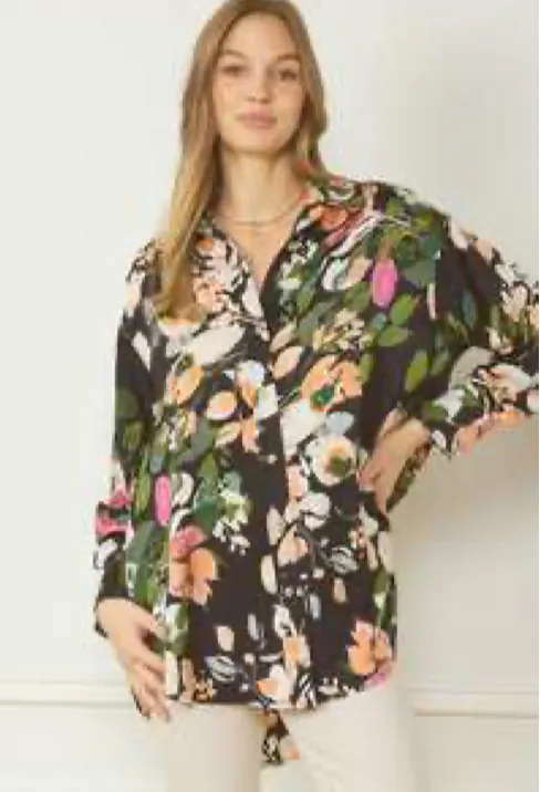 The Season of Blooms Floral Blouse - Final Sale