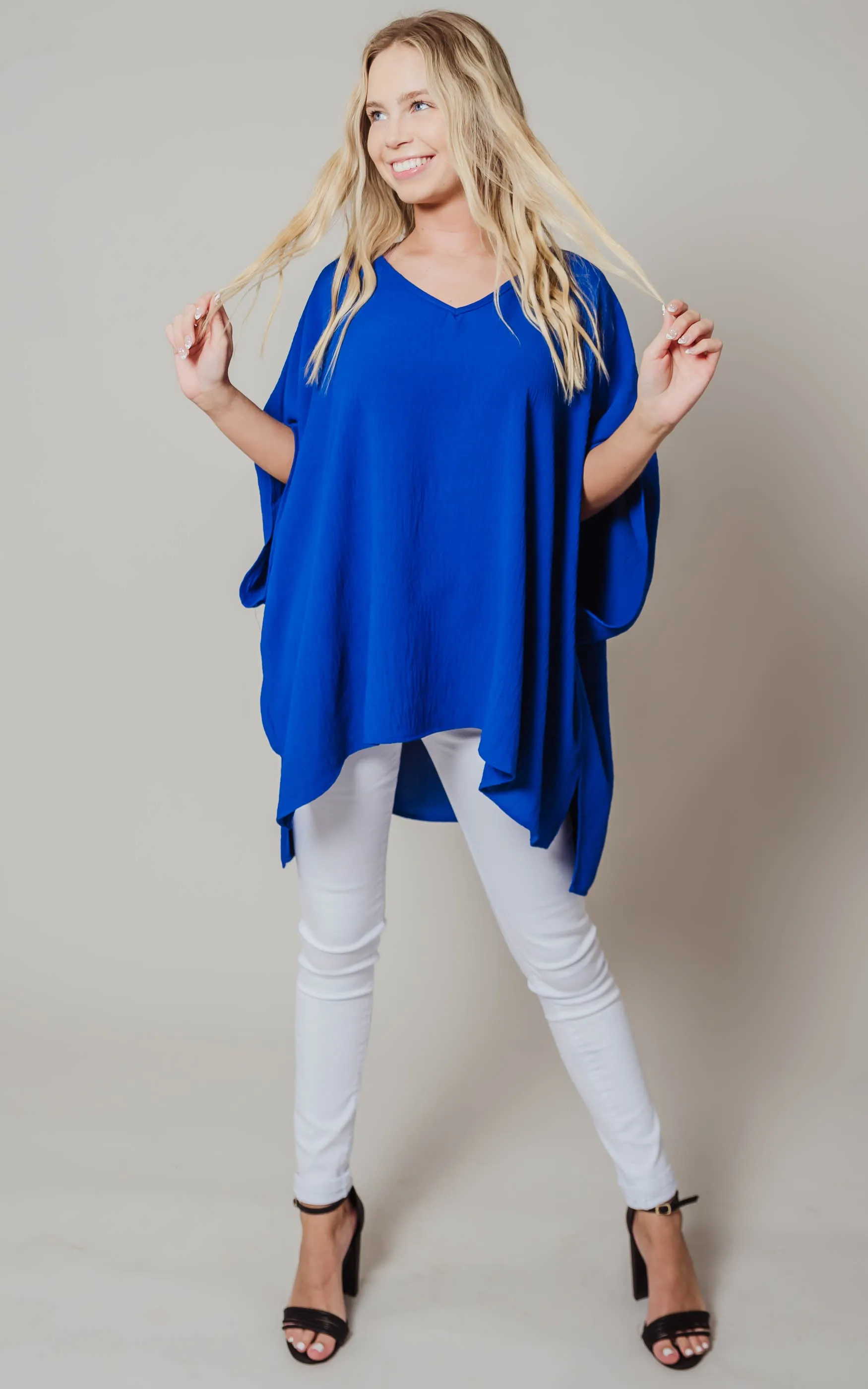 The Sheila  Chiffon Kafton Top - Final Sale