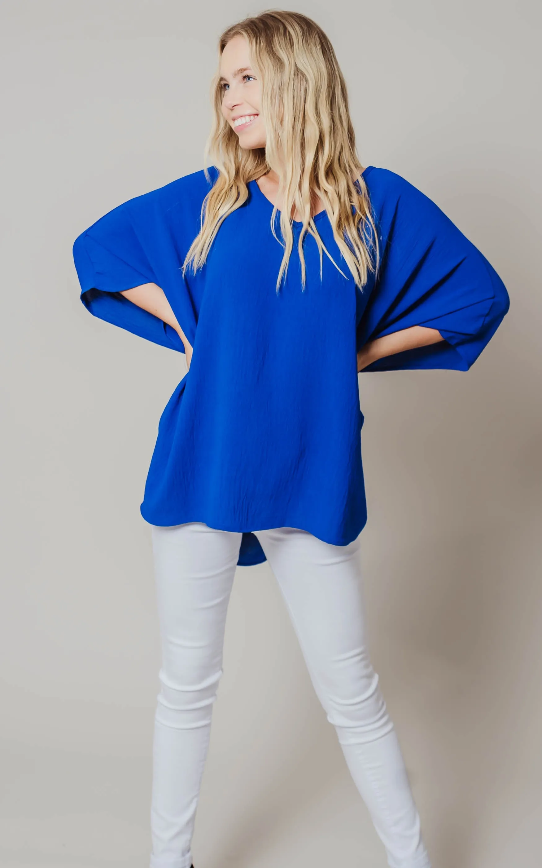 The Sheila  Chiffon Kafton Top - Final Sale