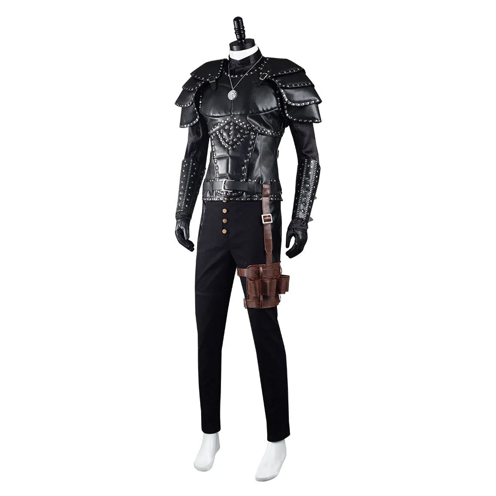 The Witcher Geralt of Rivia Cosplay Costume Outfits Halloween Carnival Suit