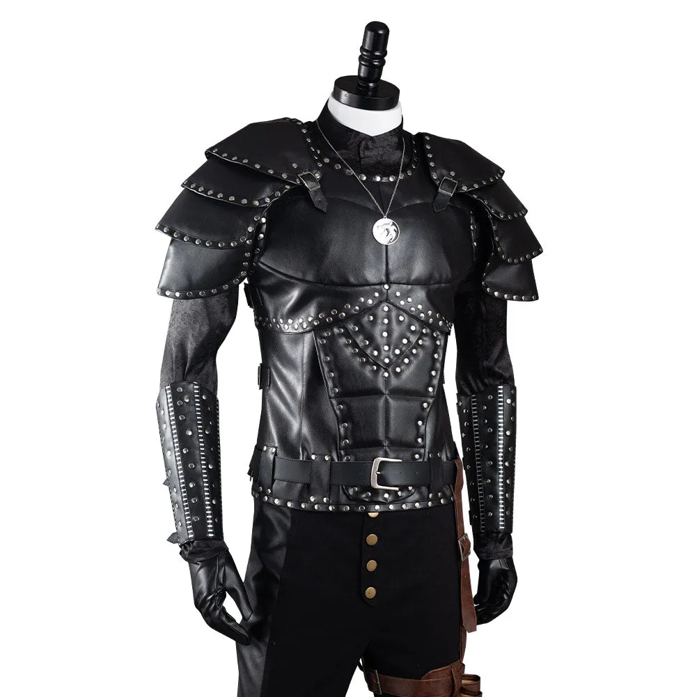 The Witcher Geralt of Rivia Cosplay Costume Outfits Halloween Carnival Suit