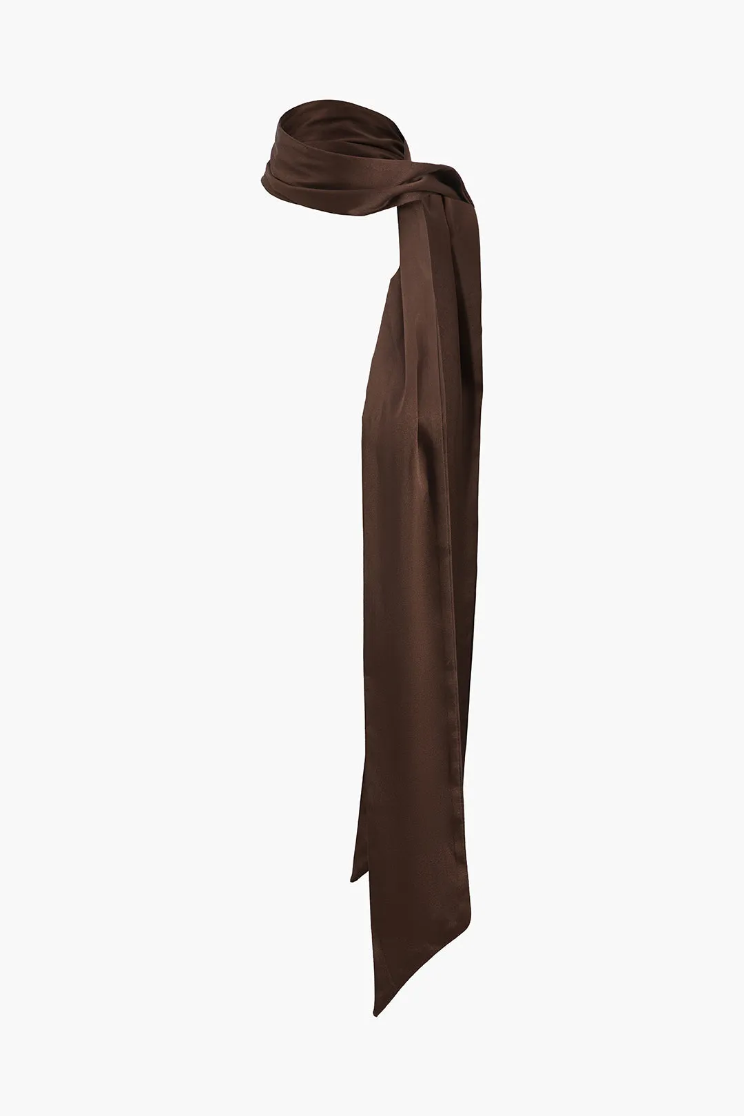 Thea - Sleek Buttoned Satin Woman's Long Sleeve Shirt