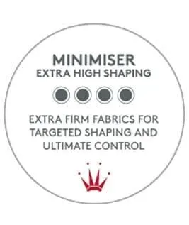 Triumph Embroidered Minimizer Bra - Black