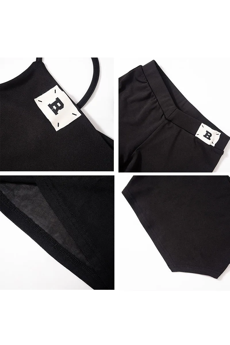 UM0439 Cami Top and Mesh Pants Set