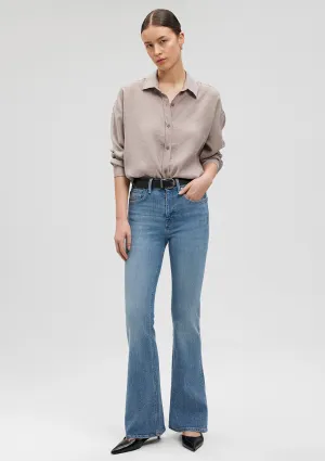Valenti Mid Gold Denim Jean Pants