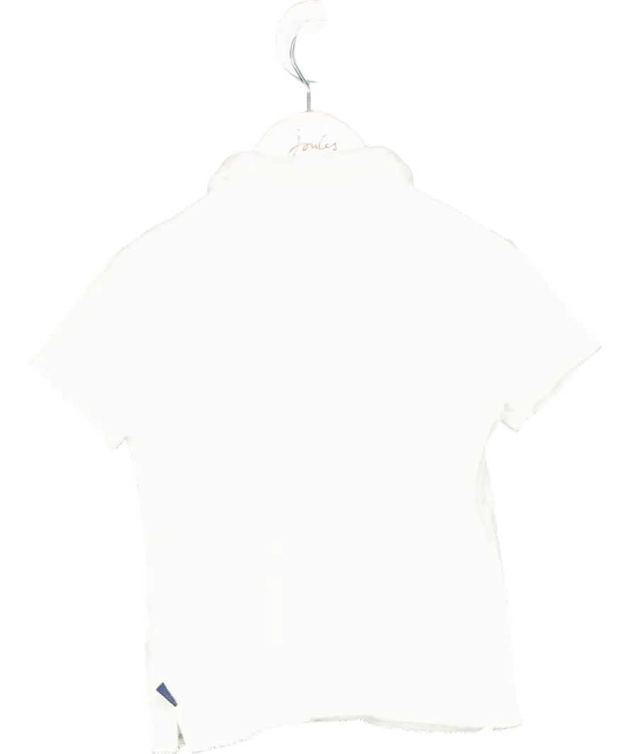 Vilebrequin White Towelling Polo Shirt 6 Years