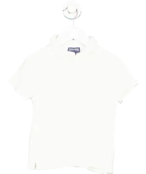Vilebrequin White Towelling Polo Shirt 6 Years