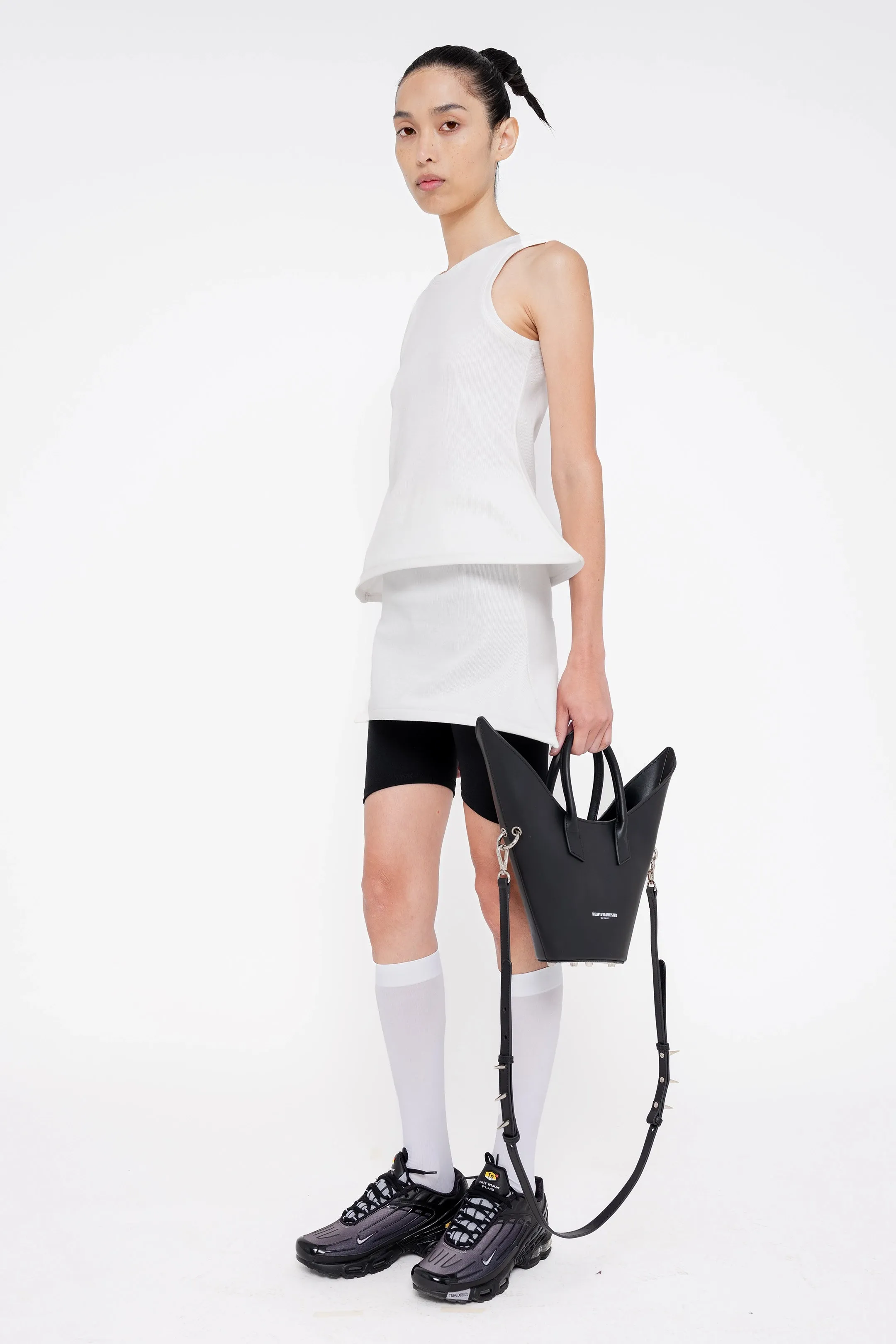 WHITE POINTY TANK