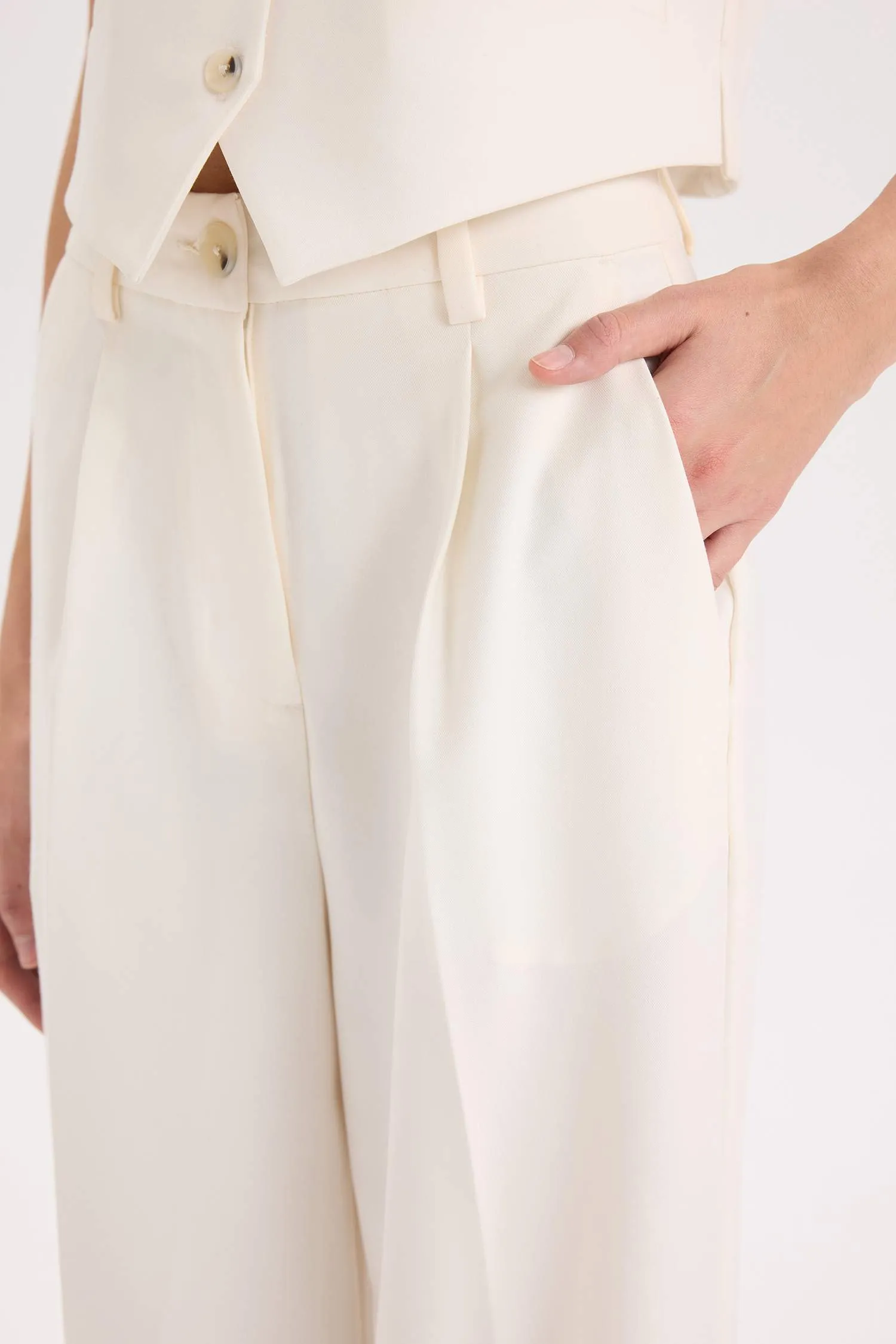 Wide Leg Wide Leg With Pockets Trousers