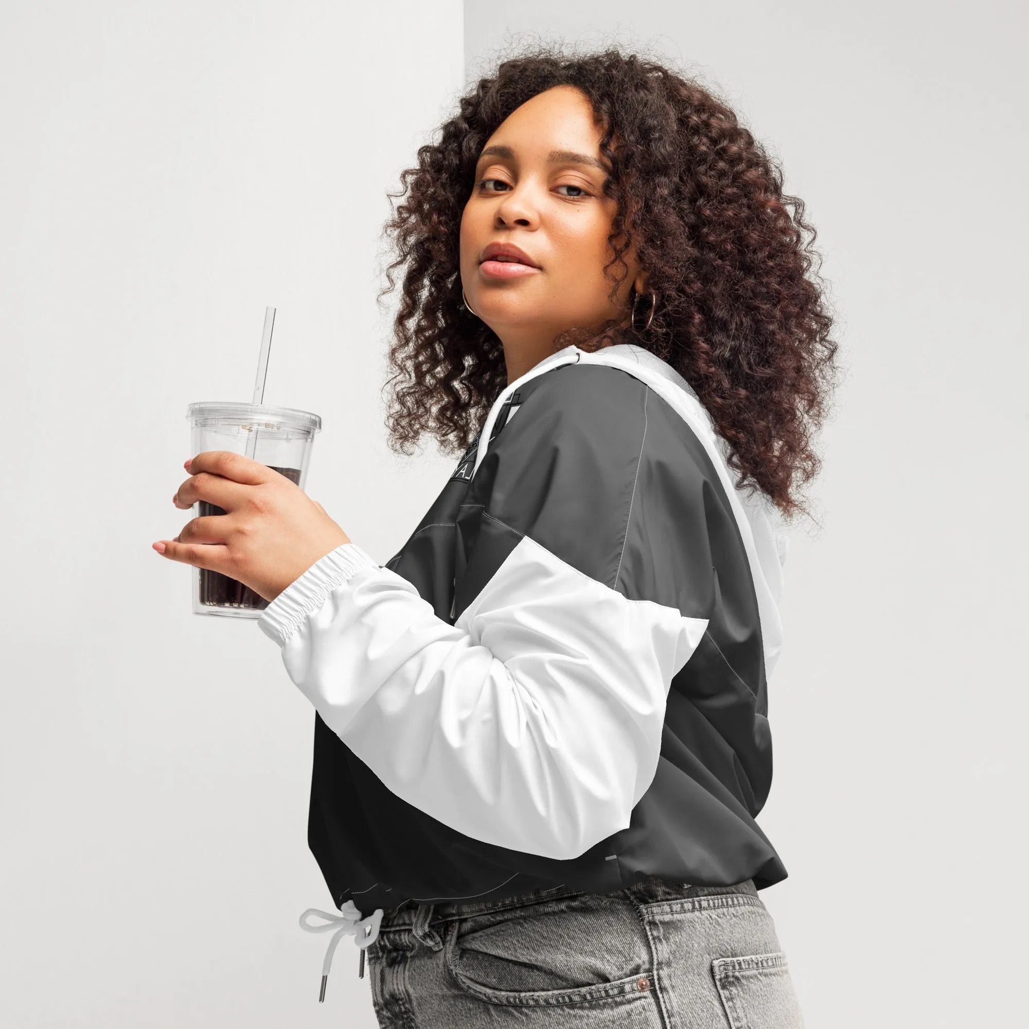 Women’s cropped windbreaker