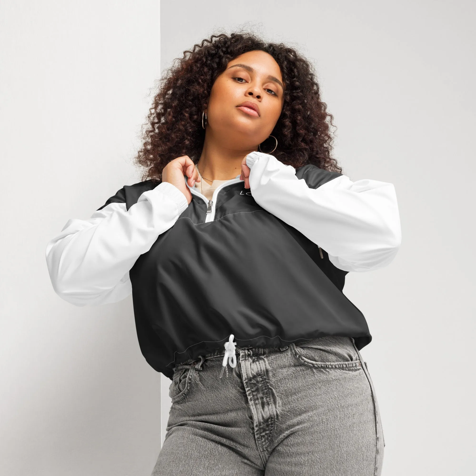 Women’s cropped windbreaker