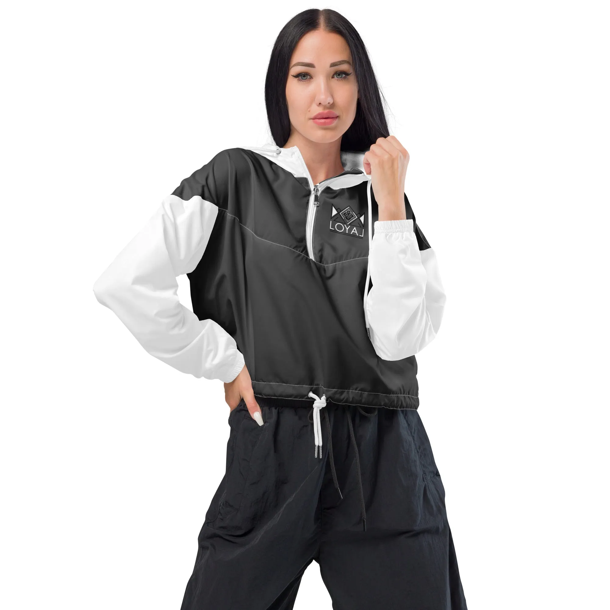 Women’s cropped windbreaker