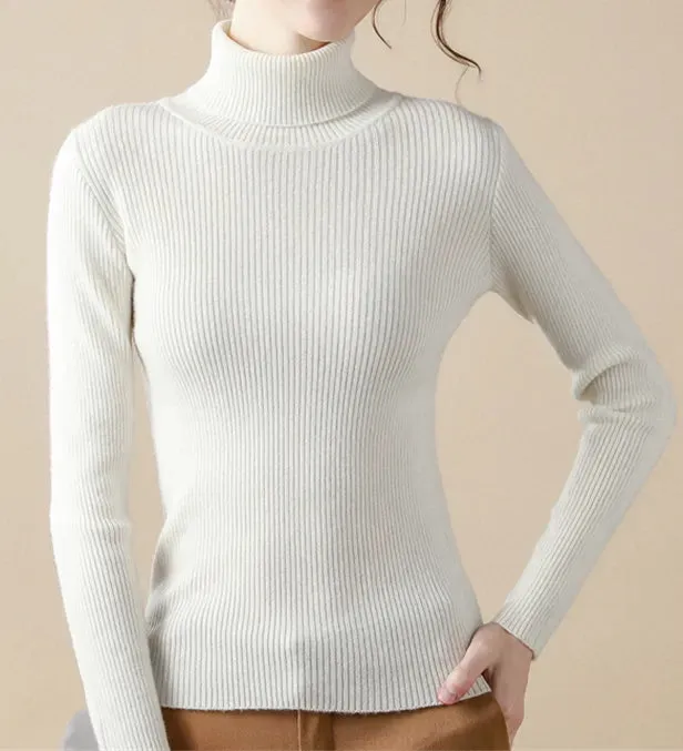 Women's Turtleneck Cashmere Sweater
