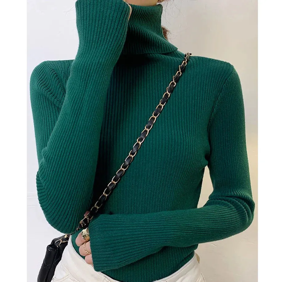 Women's Turtleneck Cashmere Sweater