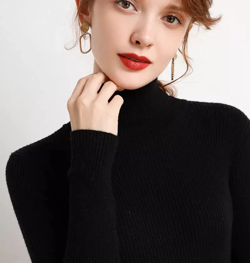 Women's Turtleneck Cashmere Sweater