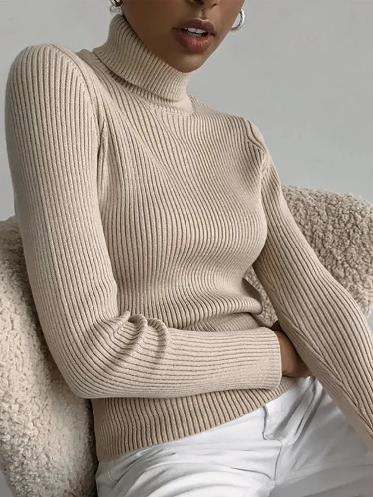 Women's Turtleneck Cashmere Sweater