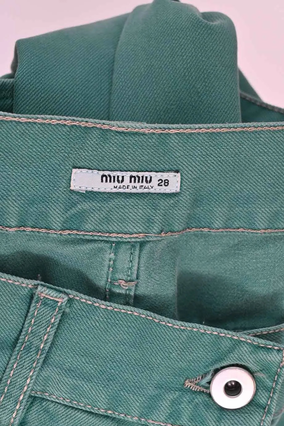 [WW32498] Miu Miu | Denim Pants