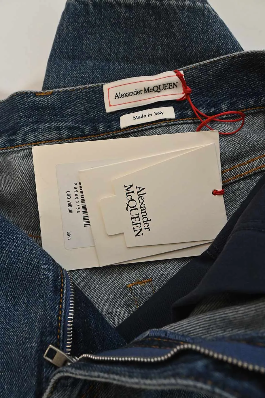 [WW38618] Alexander McQueen | Denim Pants