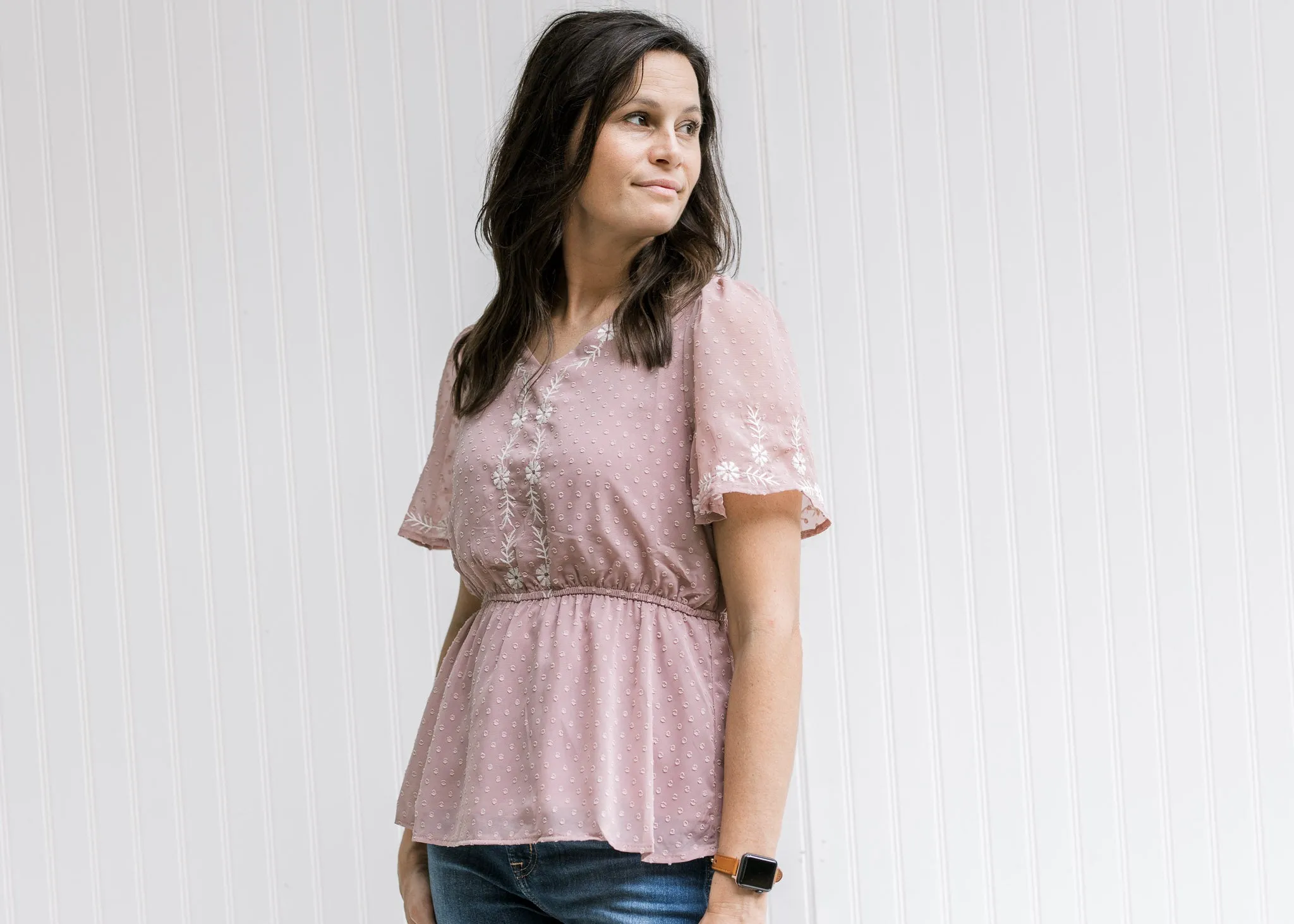 X Lavender with Cream Top