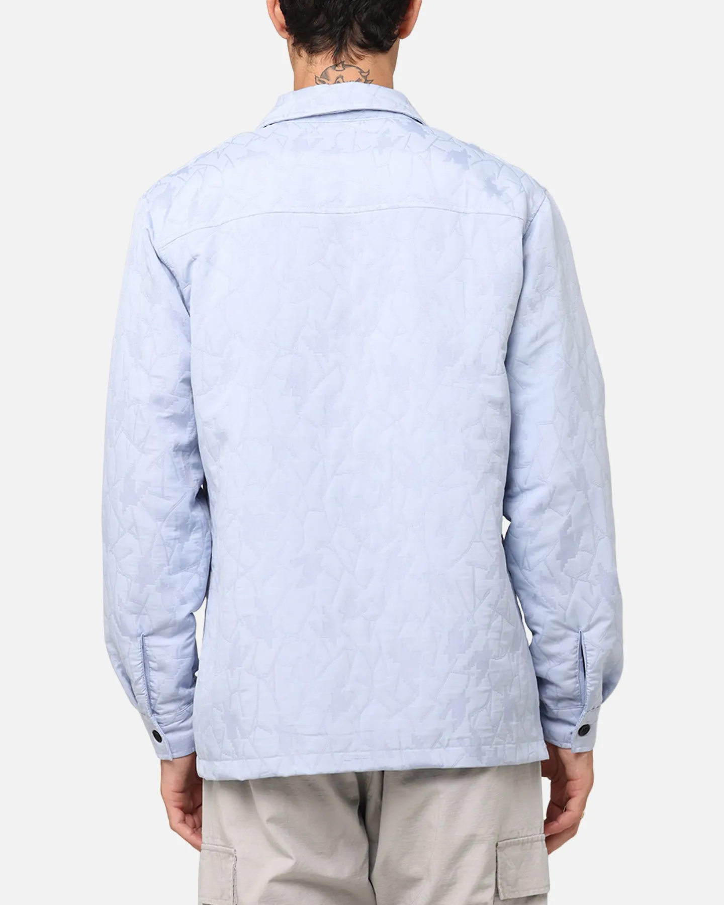 XXIII Nebula Textured Overshirt Blue