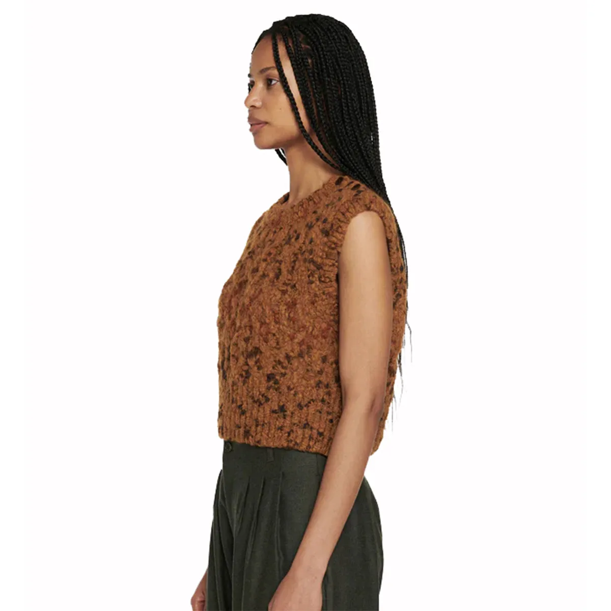 YMC Farrow Tank Knit Tan