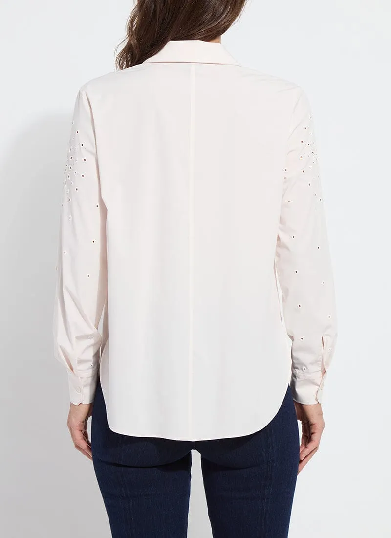 Zelie Eyelet Embroidered Shirt
